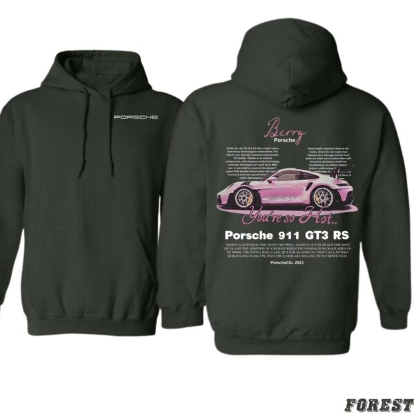 Barstool Golf Hoodie, Porsche 911 GT3 RS Design, Trendy Hoodie for Men and Women , Hoodie Design - Image 4