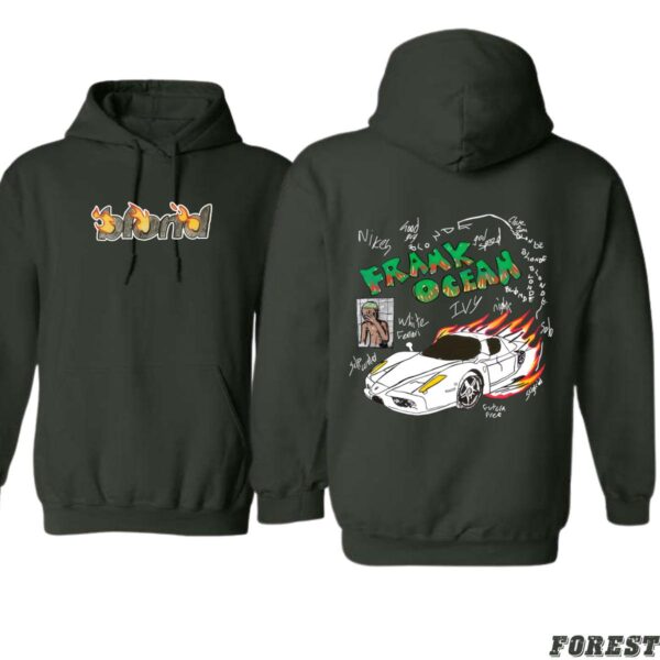 Frank Oceaner Hoodie, Nostalgic Sports Car Design, Hoodies for Country Girls, Graphic Sweatshirt for Music Lovers - Image 4