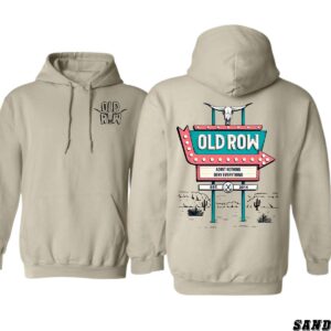 Old Row Hoodie, Retro Sign Design Shirt, Trendy Hoodie for Men and Women , Hoodie Design