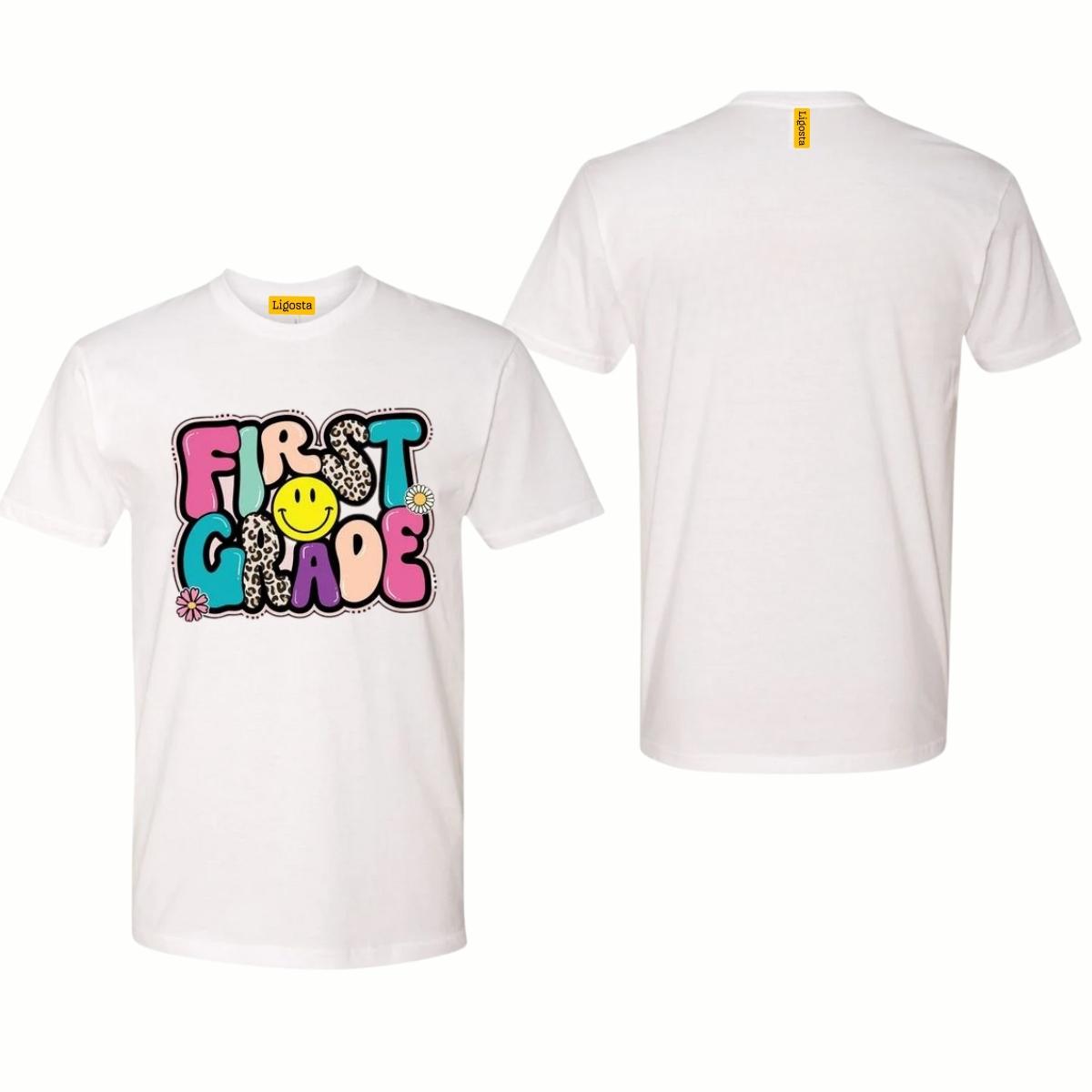 Hello First Grade Shirt, Back To School Shirt, Hello First Grade Rainbow Shirt, First Grade Shirt, First Grade Teacher Shirt, School Style