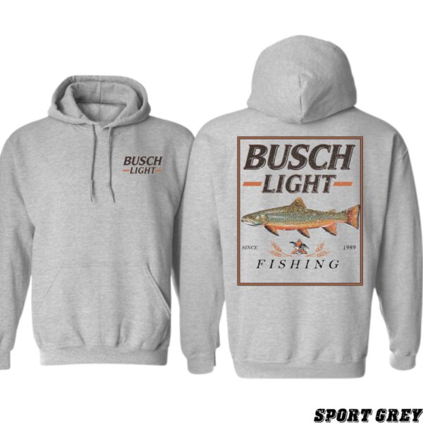 Busch Light Fishing Design, Outdoor Casual Hoodie, Classic and Sporty Style , Hoodie Style, Street Life Style - Image 7