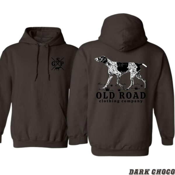 Old Road Clothing Company GSP Dog Design, Casual Wear Hoodie, Classic and Outdoor Style , Hoodie Design - Image 6