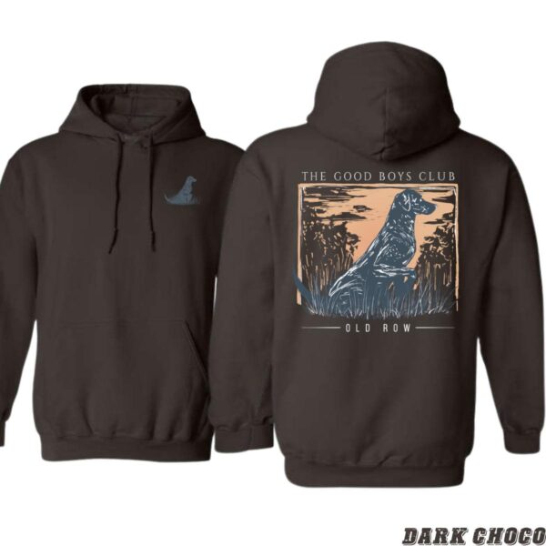 Old Row Hoodie, "The Good Boys Club" Design, Ideal for Dog Lovers, Comfortable and Stylish, Gift for Men, Gift for Women, Gift for You , Hoodie Design - Image 4