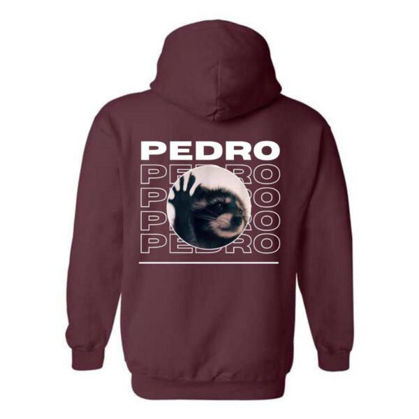 Pedro Hoodie, Raccoon Graphic Design Shirt, Trendy Hoodie for Men and Women , Hoodie Design - Image 7