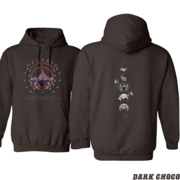 Velaris Hoodie, City of Starlight Design Shirt, Trendy Hoodie for Men and Women , Hoodie Design - Image 6