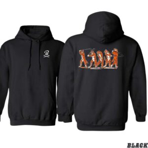 Tiger Evolution Golf Swing Hoodie Black, Stylish Unisex Hoodie for Golf Enthusiasts , Hoodie Design