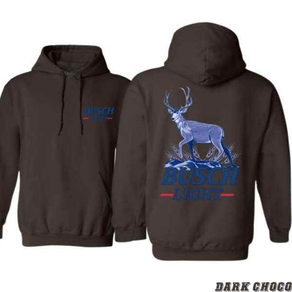 Busch Light Hoodie, Classic Deer Design, Perfect for Outdoor Enthusiasts, Country Boy Clothing, Menswear Unisex - Image 4