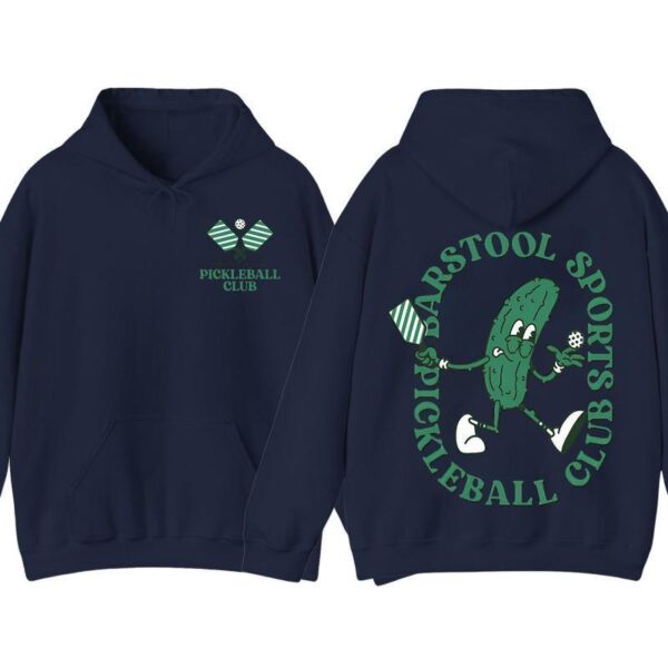 BarstooI PicklebalI Club Hoodie, For You, For Men, For Women Classic Menswear, Hoodie Style, Unisex Sweaters, Street Life Style - Image 2