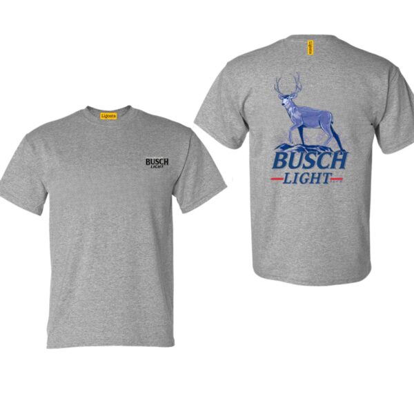 Busch LLight TShirt, Classic Deer Design, Perfect for Outdoor Enthusiasts, country boy clothing, TShirts for country girls, Ideal for Casual Wear, Comfortable and Stylish, Street Life Style - Image 5
