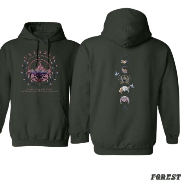 Velaris Hoodie, City of Starlight Design Shirt, Trendy Hoodie for Men and Women , Hoodie Design - Image 5