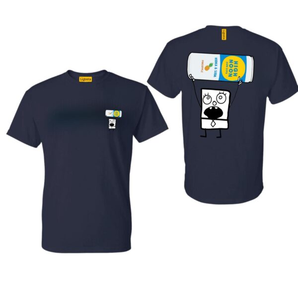High Noon TShirt, Fun Cartoon Character Design, Perfect for Vodka & Soda Fans, Ideal for Casual Outings, Cozy and Humorous, Unisex TShirt for Men and Women , TShirt Design, Street Life Style - Image 3