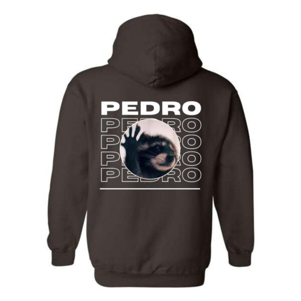 Pedro Hoodie, Raccoon Graphic Design Shirt, Trendy Hoodie for Men and Women , Hoodie Design - Image 6