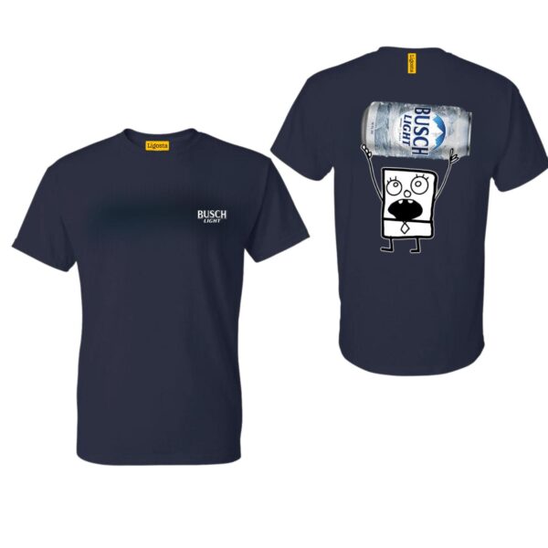 Beer Lover's TShirt, Quirky Busch Light Cartoon Graphic, Perfect for Casual Outings and Chill Vibes, Ideal for Comfort and Style, Soft and Trendy, Unisex TShirt for Men and Women , TShirt Design, Street Life Style - Image 3