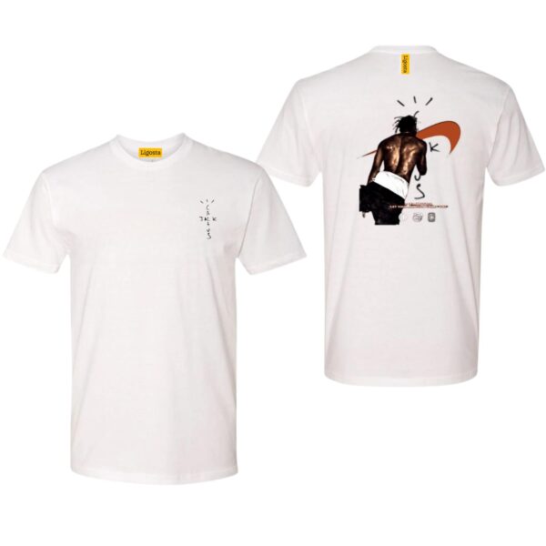 Cactus Jack TShirt, Bold Streetwear with Iconic Back Design, Ideal for Music Enthusiasts, Street Life Style