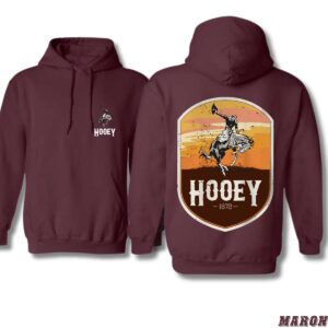 Hooey Hoodie, Classic Western Rodeo Design Featuring Bold Cowboy Graphics, Perfect for Rodeo Enthusiasts and Western Style Fans, Unisex Hoodie for Everyday Comfort and Cowboy Spirit , Winter Fashion