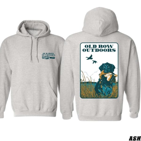 Old Row Outdoors Hoodie, Classic Retriever Hunting Scene Design, Country Boy Clothing, Menswear Sweaters, Street Life Style - Image 4