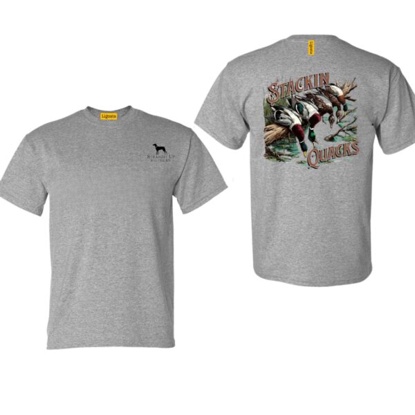 Stackin Quacks TShirt, Vibrant Hunting Design, Perfect for Duck Enthusiasts, TShirts for Country Girls, Ideal for Outdoor Adventures, Comfortable and Stylish, TShirt for Men, TShirt for Women, Unisex C, Street Life Style - Image 4