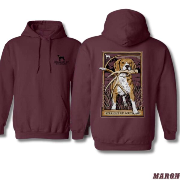 Straight Up Southern Hoodie, Hunting Dog Design Shirt, Trendy Hoodie for Men and Women , Hoodie Design - Image 5