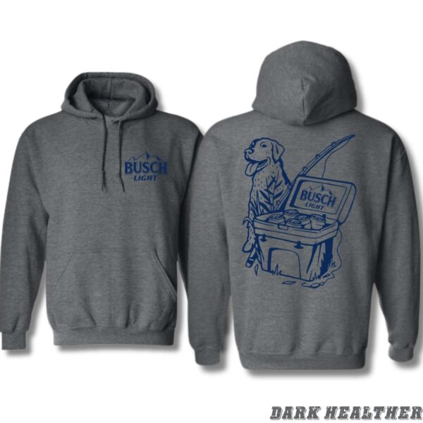 Busch iLight Labrador Hoodie, Hoodies for Country Girls, Rustic Cooler and Dog Graphic, Casual Outdoor Sweatshirt, Country Living Apparel Wo, Street Life Style - Image 5