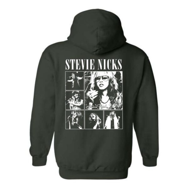 Steviee Nicks Hoodie, Iconic Photo Collage Design, Music Fans, Ideal for Casual Wear, Menswear Unisex, Street Life Style - Image 2