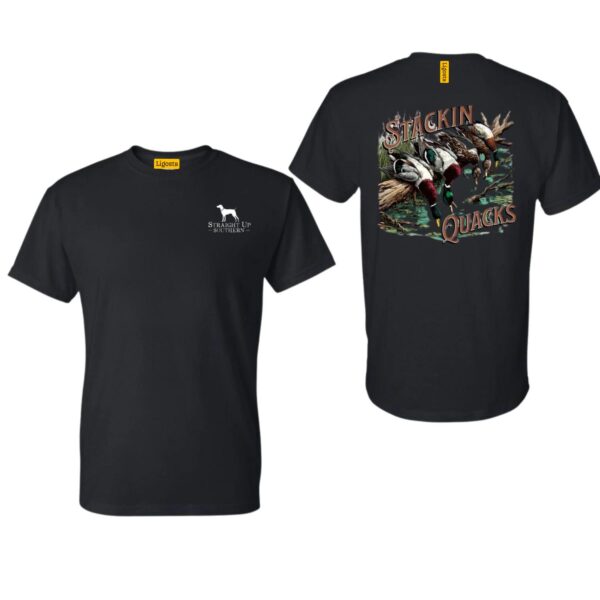 Stackin Quacks TShirt, Vibrant Hunting Design, Perfect for Duck Enthusiasts, TShirts for Country Girls, Ideal for Outdoor Adventures, Comfortable and Stylish, TShirt for Men, TShirt for Women, Unisex C, Street Life Style - Image 2