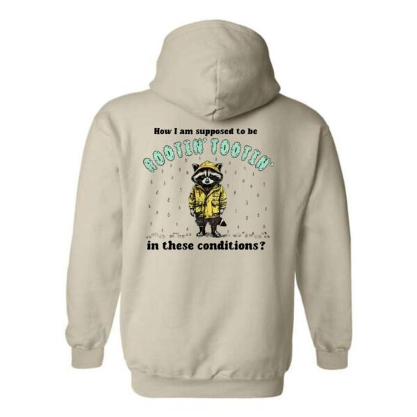 Rootin' Tootin' Raccoon Hoodie, Trendy Hoodie for Men and Women , Hoodie Design