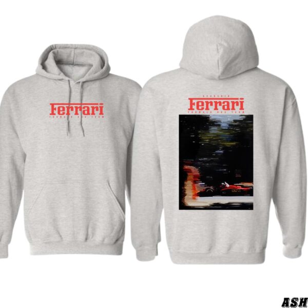 Ferrari Racing Hoodie, Sleek and Stylish Design, Ideal for Motorsport Enthusiasts, Gift for Men, Gift for Women, Gift for You , Hoodie Design - Image 2