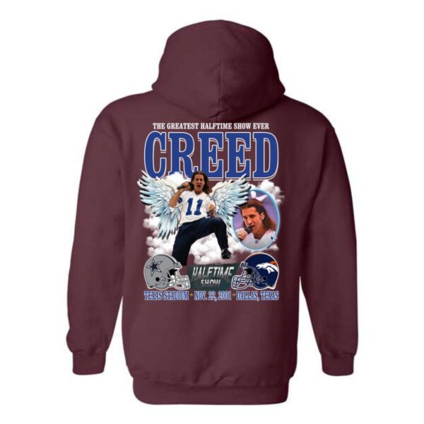 Creed Hoodie, Greatest Halftime Show Ever Design Shirt, Trendy Hoodie for Men and Women , Street Life Style, Street Life Style - Image 8