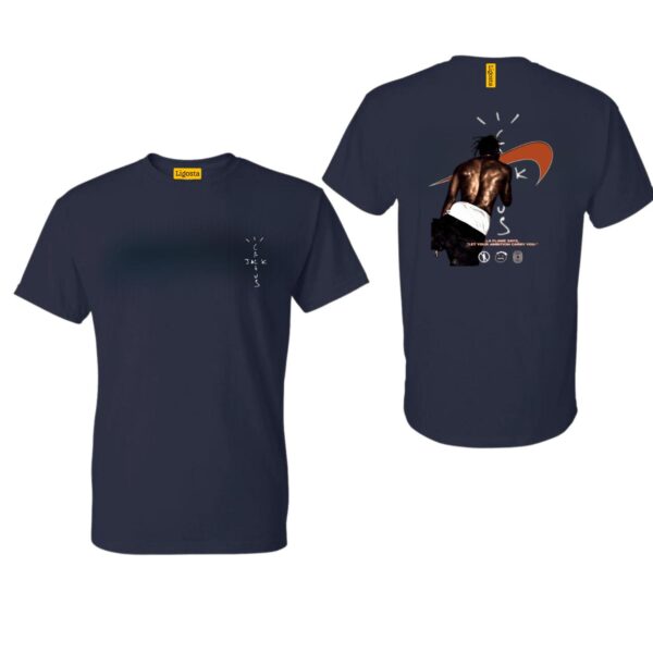 Cactus Jack TShirt, Bold Streetwear with Iconic Back Design, Ideal for Music Enthusiasts, Street Life Style - Image 3