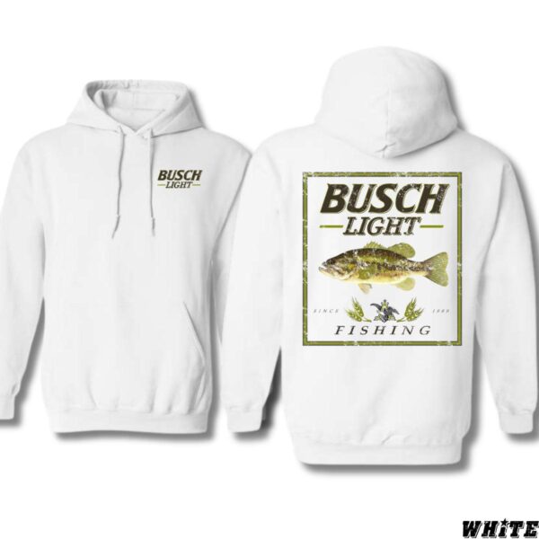 Busch Light Fishing Hoodie, Classic Fish Design, Perfect for Anglers and Beer Lovers, Ideal for Outdoor Adventures, Cozy and Stylish, Unisex Hoodie for Men and Women , Winter Fashion - Image 4
