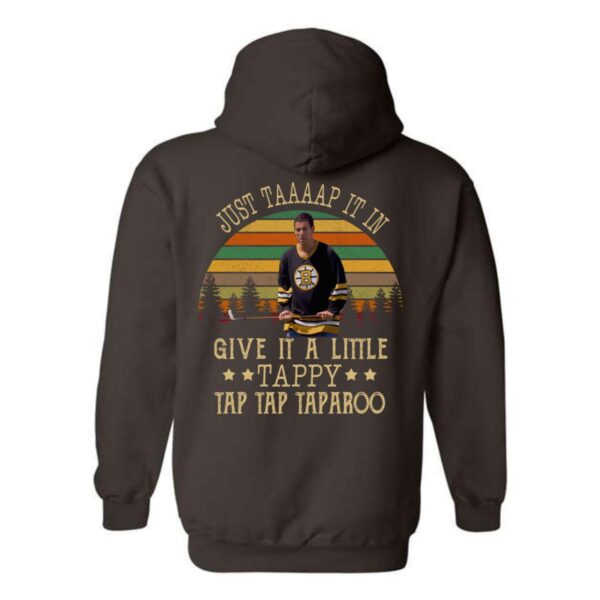 Just Tap It In Hoodie, Funny Hockey Design, Perfect for Sports Fans, Comfortable and Stylish, Menswear Unisex, Street Life Style - Image 2