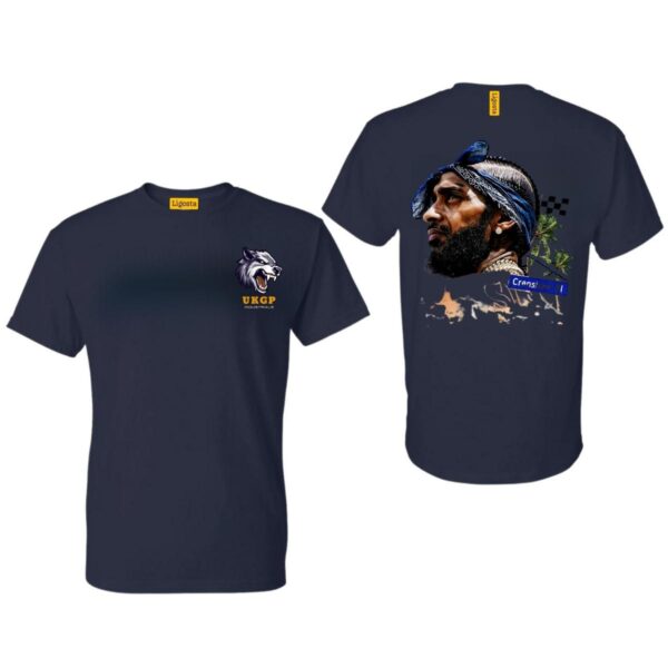 Nipsey Hussle Big Face Memorial Graphic Tee, Street Wear, Street Life Style, Street Design, Nipsey Hussle - Image 3