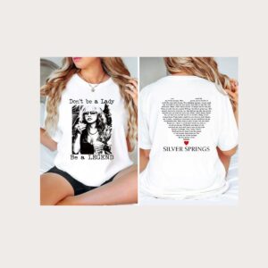 Don’t Be A Lady Be A Legend  T-shirt, Vintage Stevie Nicks TShirt, Stevel Nicks Hoodie, Stevle Nlck sweatshirt, Stevi Nlck Womenswear Tops Underwear Comfort