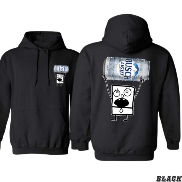 Beer Lover's Hoodie, Quirky Busch iLight Cartoon Graphic, Perfect for Casual Outings and Chill Vibes, Ideal for Comfort and Style, Soft and Trendy, Unisex Hoodie for Men and Women , Winter Fashion