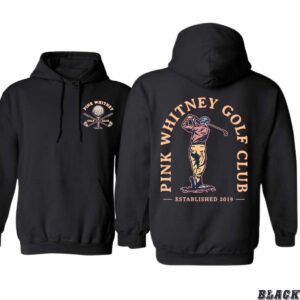 Pink Whitney Golf Club Hoodie, Vintage Golfer Design, Perfect for Golf Enthusiasts, Ideal for the Course or Casual Wear, Cozy and Stylish, Unisex Hoodie for Men and Women , Winter Fashion