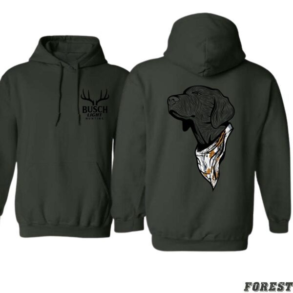 Busch iLight Hunting Dog Design, Outdoor Wear Hoodie, Rugged and Stylish , Hoodie Design - Image 4