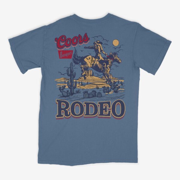 Western Cowboy Coors T-Shirt, Vintages 90s Graphic Western Shirt, Retro Coors Tee, Rodeo Oversize Cowboy Shirt, Wild West Gift, Cool Gift - Image 6