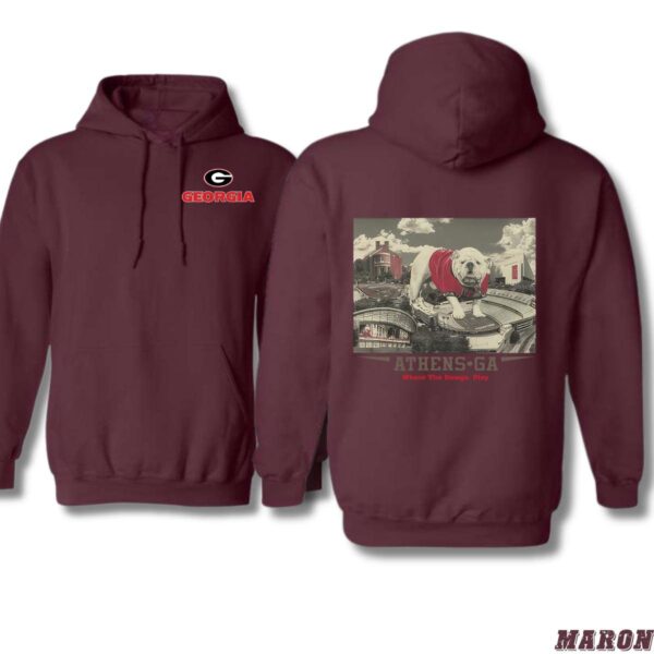 Georgia Bulldogs Hoodie, Iconic Athens Design, Perfect for UGA Fans, Ideal for Game Day Wear, Comfortable and Cozy, Unisex Hoodie for Men and Women , Hoodie Design - Image 5