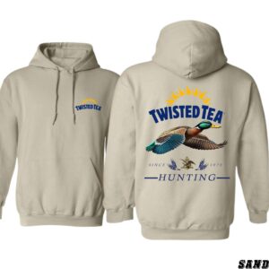 Twisted Tea Hoodie, Vibrant Hunting Duck Design, waterfowl apparel, country boy clothing, hoodies for country girls, Perfect for Outdoor Enthusiasts, Ideal for Casual Wear, Comfortable and Eye-Catching, Hoodie For Men, Hoodie For Women , Winter Fashion