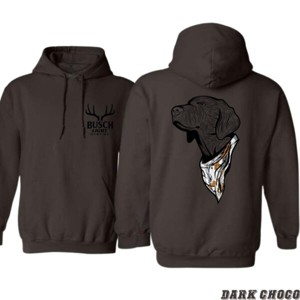 Busch iLight Hunting Dog Design, Outdoor Wear Hoodie, Rugged and Stylish , Hoodie Design - Image 5