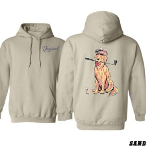 Barstool Golf Street Life Style, Dog Playing Golf Image, Trendy Hoodie for Men and Women , Street Life Style, Street Life Style