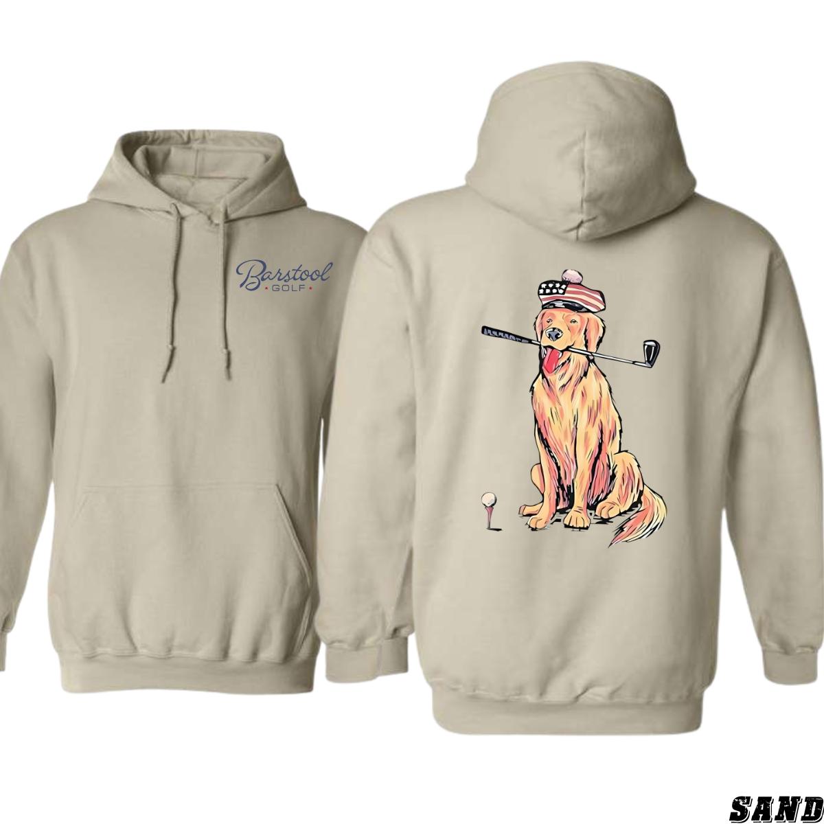 Barstool Golf Street Life Style, Dog Playing Golf Image, Trendy Hoodie for Men and Women , Street Life Style, Street Life Style