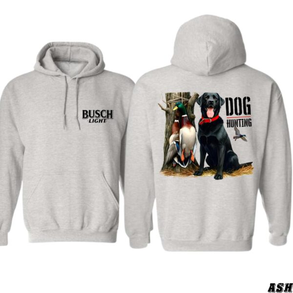 Busch Light Hoodie, Dog Hunting Design, hoodies for country girls, country boy clothing, Perfect for Outdoor Enthusiasts, Ideal for Casual Wear, Comfortable and Stylish, Hoodie For Men, Hoodie For Women , Winter Fashion - Image 5