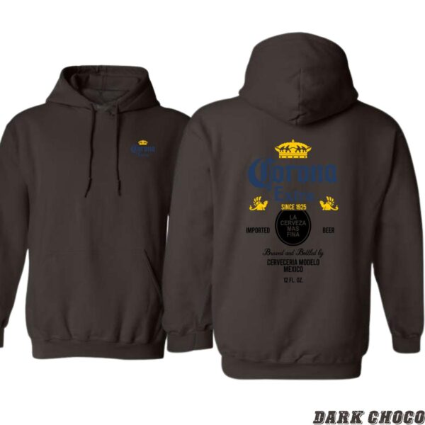 Corona Extra Hoodie, Beer Label Design Shirt, Trendy Hoodie for Men and Women , Street Life Style, Street Life Style - Image 5