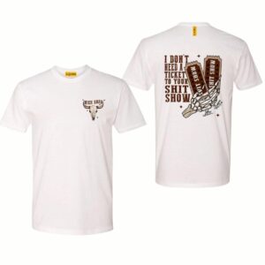 I Don?t Need Ticket, Koe Wetzel, Jessie Murph, Shit Showtickets, Country Songs, Skeleton Shirt, Bull And Skeleton
