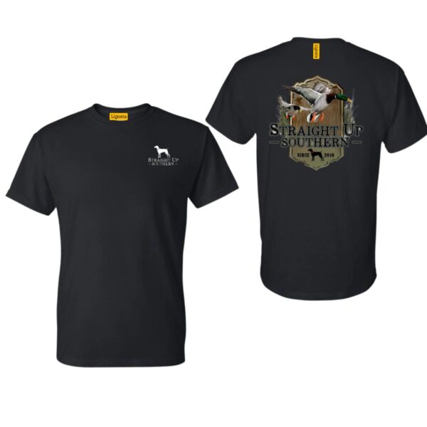 Straight Up Southern TShirt, Mallard Duck Hunting Design, Camo Country TShirts, Perfect for Outdoor Enthusiasts, Ideal for Casual Wear, Comfortable and Stylish, TShirt For Men, TShirt For Women  Tops U, Street Life Style - Image 3