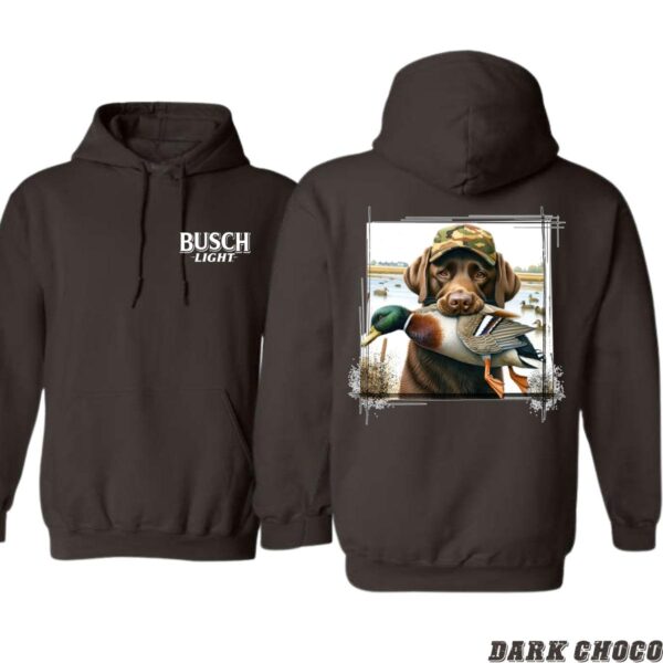 Busch iLight Hunting Dog Hoodie, Hoodies for Country Girls, Labrador Retriever and Duck Design, Country Living Sweatshirt, Duck Hunting Apparel Wo, Street Life Style - Image 5