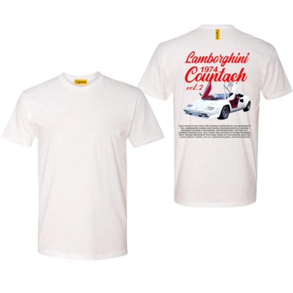 Lamborghini Countach 1974 TShirt, Classic Car Enthusiast's Dream Apparel, Featuring Iconic Supercar Design, Perfect for Fans of Vintage Automobiles, High-Quality Unisex TShirt for Style and Comfort , T, Street Life Style