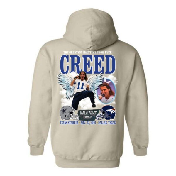 Creed Hoodie, Greatest Halftime Show Ever Design Shirt, Trendy Hoodie for Men and Women , Street Life Style, Street Life Style - Image 3