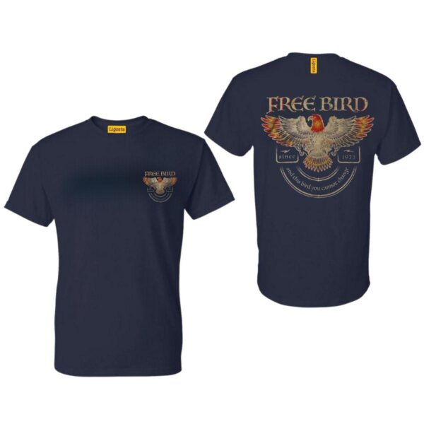 Free Bird Tee, Comfort Colors Band TShirt, Old School Band T-shirt, Retro Music Shirt, Rock Band Tee, Oversized Trendy Shirts - Image 3